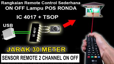 Cara Membuat Remot Kontrol Jarak Jauh Tanpa Ribet dan Mudah